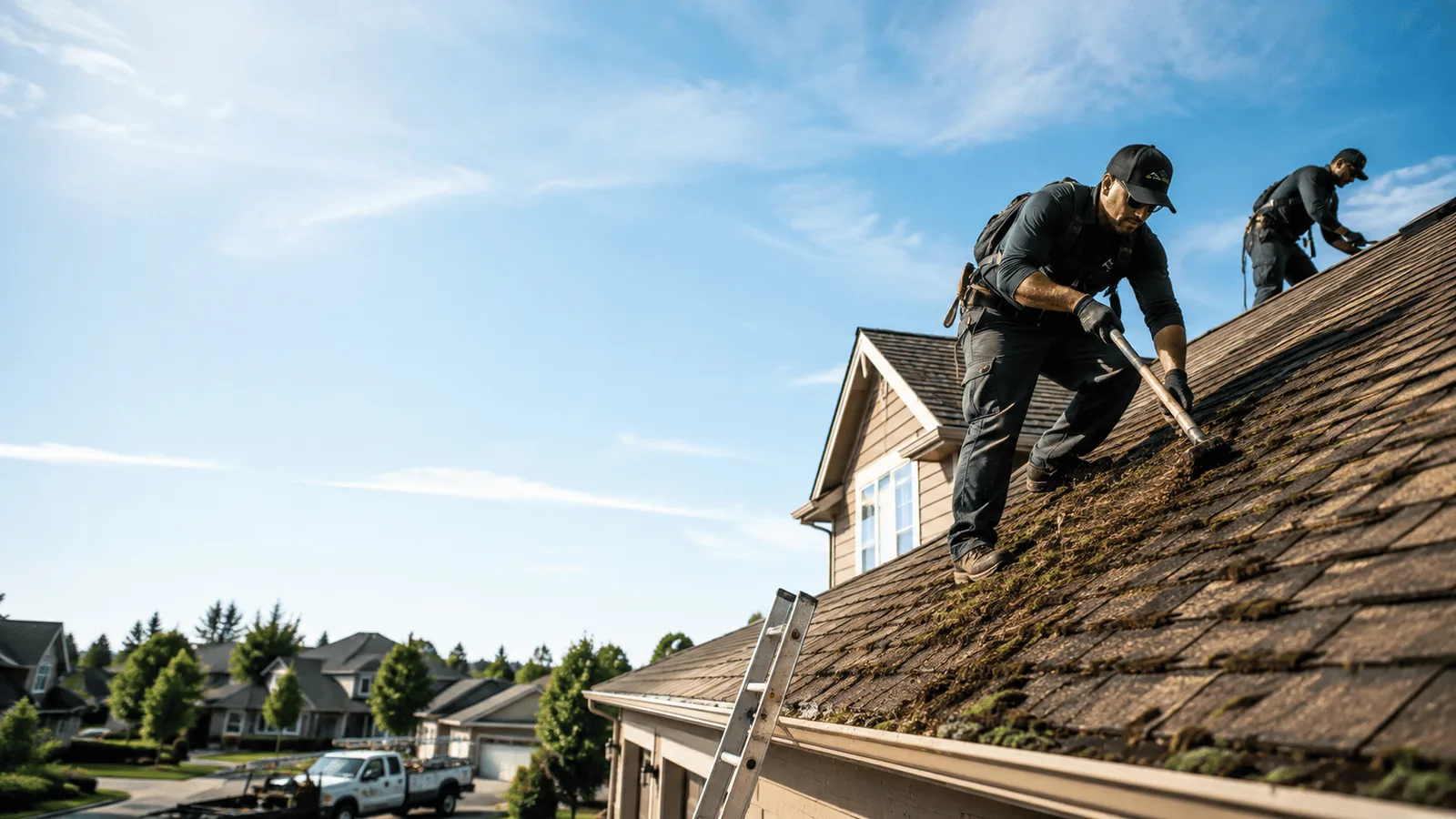 Roof Moss Removal in Thurman, IA near me